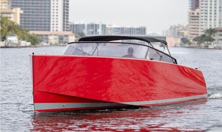 $1,400 for Four-Hour Captained Yacht Rental for Up to 10 People from  Lux 305 Lifestyle ($2,350 Value)