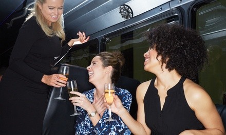 $900 for 60-Minute Party Bus and House/EDM Yacht Party for One from Slick Parties ($1,200 Value)