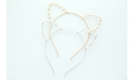 Cat-Ear Headband (1- or 2-Pack)