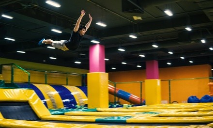 Trampoline and Tumbling, Ninja Zone, or Tumbling Classes at Jump TNT (Up to 29% Off). Three Options Available.