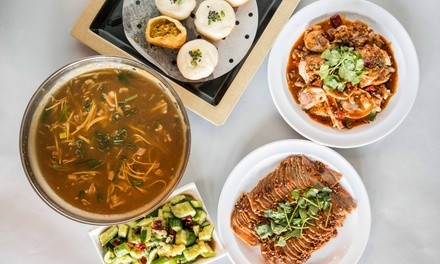 Chinese Food for Dine-In or Takeout at Little Pan-Fried Bun (Up to 40% Off). Two Options Available.