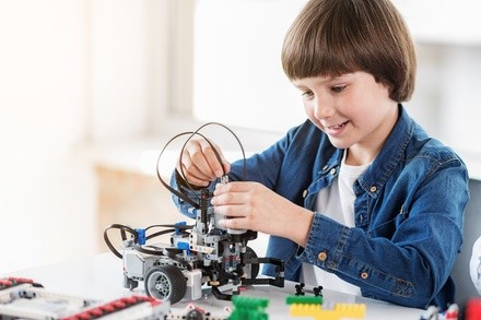 60-Minute Lego Robotics Class or Kids Coding and Game Design Class at Kids Stem Studio (Up to 42% Off)