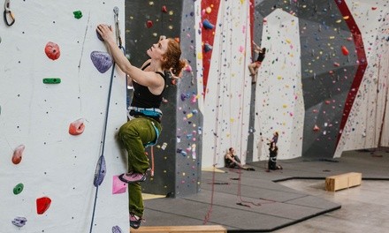 $71.20 for 8-Week Membership with Classes and Gear Rental at Adventure Rock Climbing Gym ($125 Value)