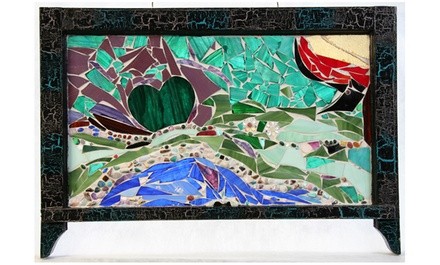 $35 for Zoom Online Mosaic Class for One Person at Mosaic Forms Art Studios ($55 Value)