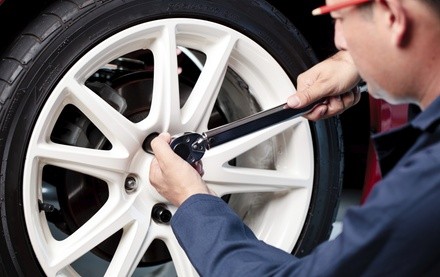 Up to 40% Off on Automotive Tire Rotation at NAPA Auto Care Center of Kendall