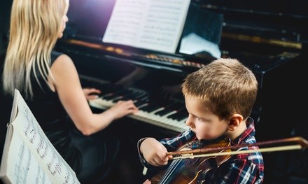 One, Two, or One Month of Personalized Piano Lessons at Studio 88 (Up to 59% Off)