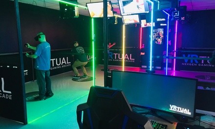 Virtual Reality Experience at VRtual - Nexgen Gaming Arcade (Up to 41% Off). Five Options Available.