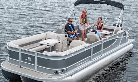 Four or Eight-Hour Pontoon Boat Rental Up to 10 Passengers at Lake Life Carolinas (Up to 25% Off)