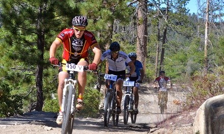 All-Day Mountain Bike XC Trail Pass for One or Two at Rim Nordic Ski Area (Up to 40% Off)