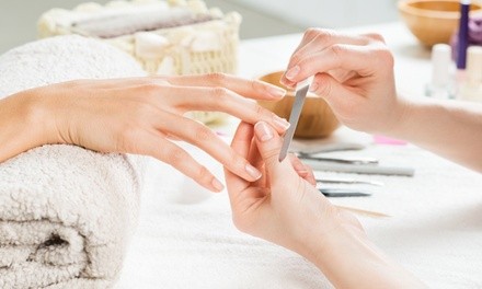 Full Set of Acrylic Nails with Choice of Gel Polish at Candy Coated Nail Studio (Up to 42% Off)