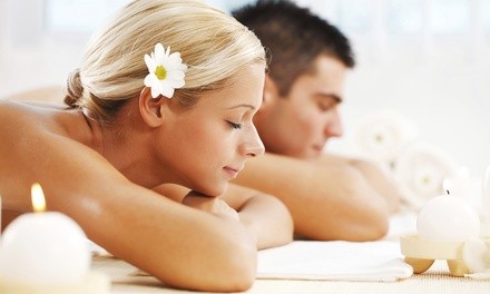 Deluxe Custom Massage w/ Essential Oil and Hot Stones or Couples Massage at Quakerbridge Spa (Up to 50% Off)