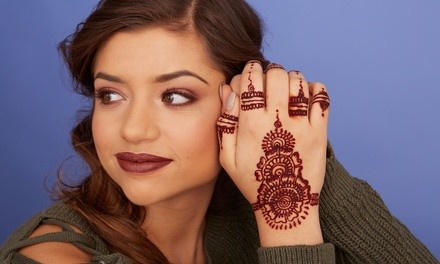 Small Henna Tattoo for One or Two at Grace Beauty Salon (Up to 40% Off)