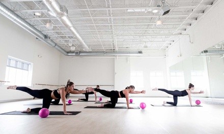 5 or 10-Class Pass for Yoga, Pilates, or Barre at The Firm MPLS (Up to 72% Off)