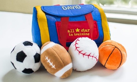 One or Two Personalized All-Star in Training Toy Sports Bags from GiftsForYouNow.com (Up to 60% Off)