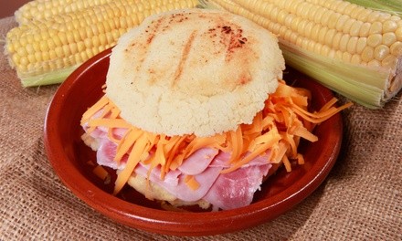 Venezuelan Food at Nico's Arepas Grill (Up to 51% Off). Two Options Available.