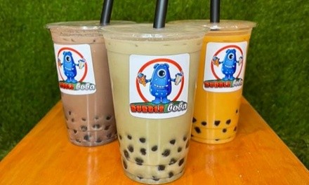 $7 for $10 Toward Bubble Tea, Waffles, Milkshakes and More for Takeout or Dine-In at Bubble Boba