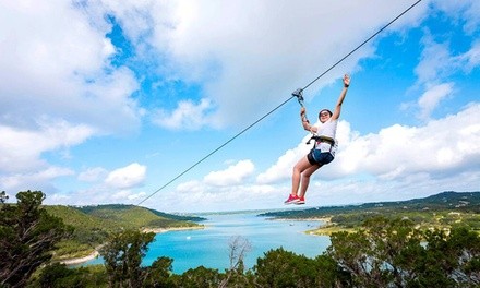 Three-Hour Zipline Adventure for One at Lake Travis Zipline Adventures (Up to 18% Off)