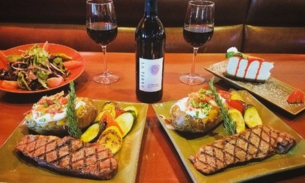 $75 for Steak Dinner for Two at Michael T's Steaks, Ribs, & Burgers, Takeout and Dine-In ($134 Value)