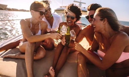 $699 for Three-Hour Private Sunset Boat Cruise for Up to Four from Dérive Charters ($800 Value)