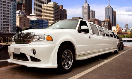 Limousine or Cadillac Rental at Luxury Limousine Hollywood Playnight (Up to 30% Off). Three Options Available.