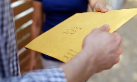 Anonymously-Sent Exploding-Glitter Envelope or Male Adult-Themed Spring-Loaded Bomb (Up to 49% Off)