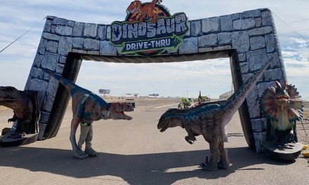 Admission for One Vehicle Including Up to 8 or 15 People to Dinosaur Drive-Thru (Up to 26% Off)