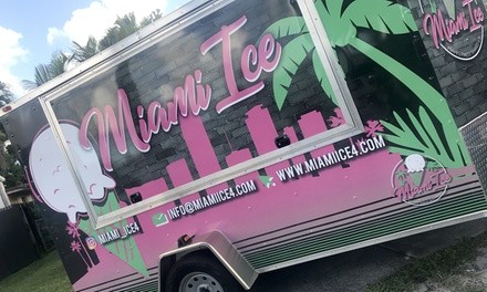 One-Hour Shaved Ice Party for Up 25 People or Two-Hour Party for Up to 50 People from Miami Ice (Up to 50% Off)