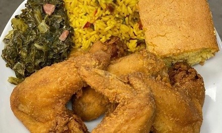 $14 for $20 Toward Soul Food and Drink at With Gravy Please!, Takeout or Dine-In if Available