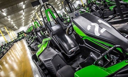 14-Lap Indoor Go-Kart Racing Session and Membership at Speed Raceway (Up to 39% Off). Six Options Available.