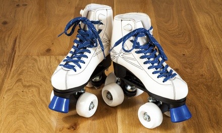 Admission and Skate Rentals for Two, Three, or Four at Rolling Thunder Skating Center (Up to 31% Off)