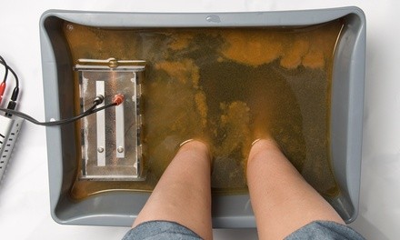 Ionic Foot Baths or Luxury Foot-Care Treatment at Pure Celebritea (Up to 30% Off). Four Options Available.