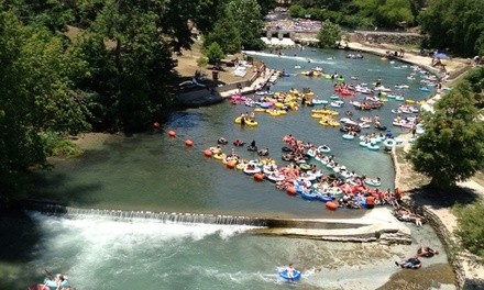 Two or Four Tube Rentals for One Float at New Braunfels Toobs (Up to 59% Off). Four Options Available. 