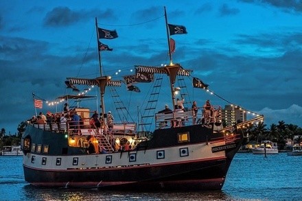 Two-Hour Bikini Bottom Pirate Ship Party for One, Two, or Four from from Fort Myers Boat Cruises (Up to 13% Off)