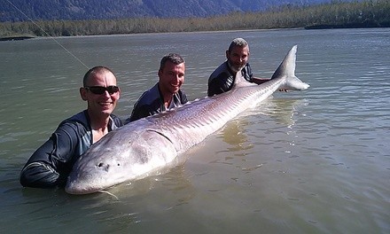 Half-Day Sturgeon Fishing Trip for Two or Four at Swiftwater Guiding (Up to 50% Off) 