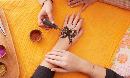 Black and Brown, or Colored Henna Tattoo at Magical Waxing (Up to 52% Off)