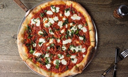 $10 for $15 Worth of Food and Drink or Two Large Pizzas at Prezzano's Pizzeria of New York