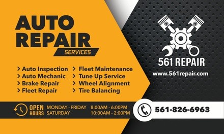 Up to 49% Off on Oil Change - Full Service at 561 Repair