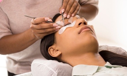 Gemini Full Set of Hybrid or Volume Eyelash Extensions at Gemini Aesthetics Spa (Up to 30% Off)