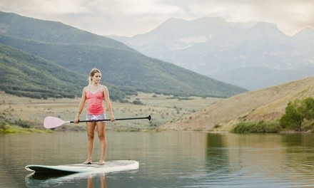 Full- or Half-Day Stand Up Paddleboard Rental at Uinta Recreation (Up to 30% Off). Four Options Available.