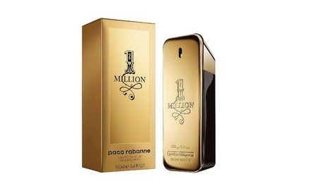 1 Million by Paco Rabanne, 3.4 oz EDT Spray for Men