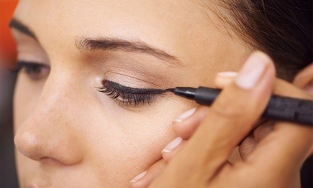 $79.20 for Permanent Thin and Natural Eyeliner for Top or Bottom Eyelid at Drops of Beauty ($250 Value)