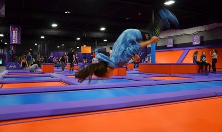  60-Minute Jump Passes or Party for Up to 10 at Altitude Trampoline Park Denton (Up to 58% Off) 