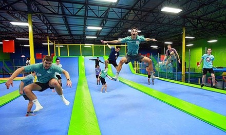 All-Access Passes or Jump Pass, Jumping World Allen (Up to 50% Off). Four Options Available.