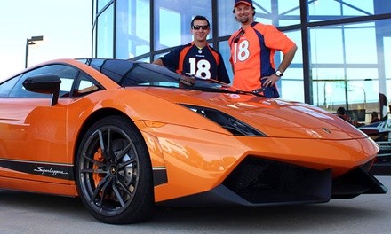 15-Mile Drive or Ride-Along in a 2011 Lamborghini Gallardo at Oxotic Supercar Driving Experience (Up to 75% Off)