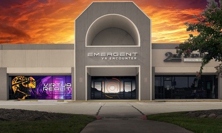 Race and Play Package with Racing and 30- or 60-Minute VR Play at Emergent VR Encounter (Up to 46% Off)