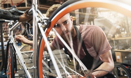 Basic Tune-Up and Cleaning at Bicycle Clinic (Up to 86% Off).