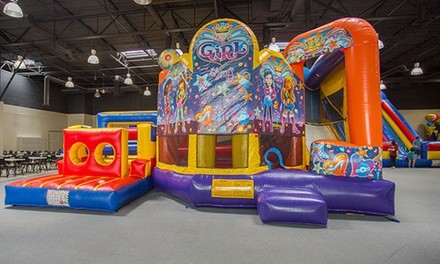 Up to 34% Off on Indoor Play Area at Bouncy World Indoor Bounce Playland & Cafe