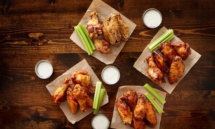 $7 for $10 Towards Food and Drink for Takeout and Dine-In (When Available) at Wings Over