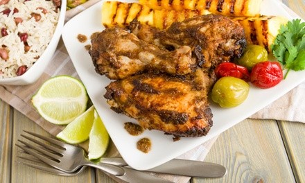 $7 for $10 Worth of Jamaican Food and Drink, Takeout and Dine-In if Available at Jackee's Cafe