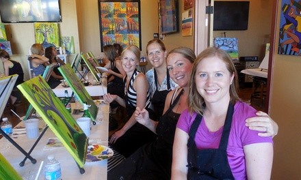Painting Classes for One or Two at Cheers Pablo (Up to 47% Off). Four Options Available. 